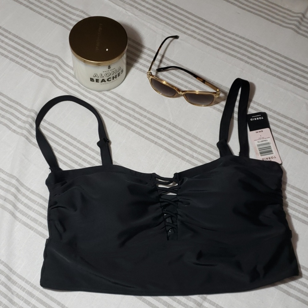 Torrid Lattice Bikini Top NWT (top only)